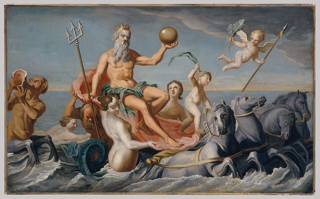 Painting of The_Return_of_Neptune_by_John_Singleton_Copley from 1754