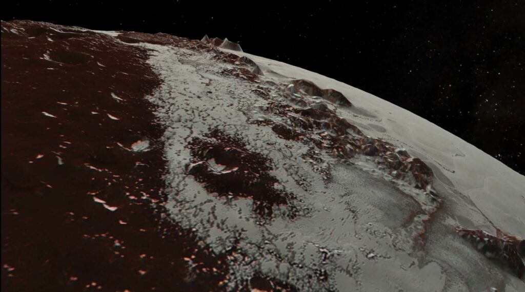 In July 2015, NASA's New Horizons spacecraft sent home the first close-up pictures of Pluto and its moons.