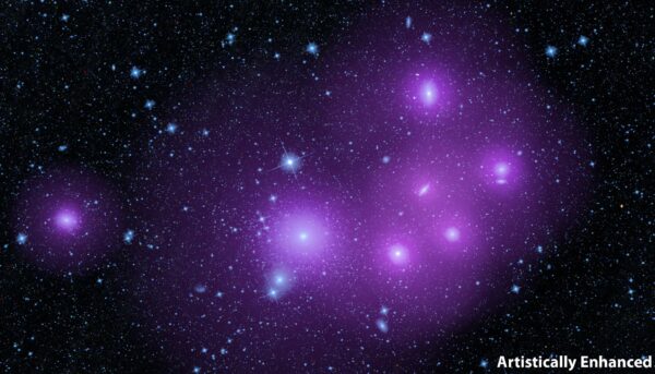 dark matter halos in galaxy clusters